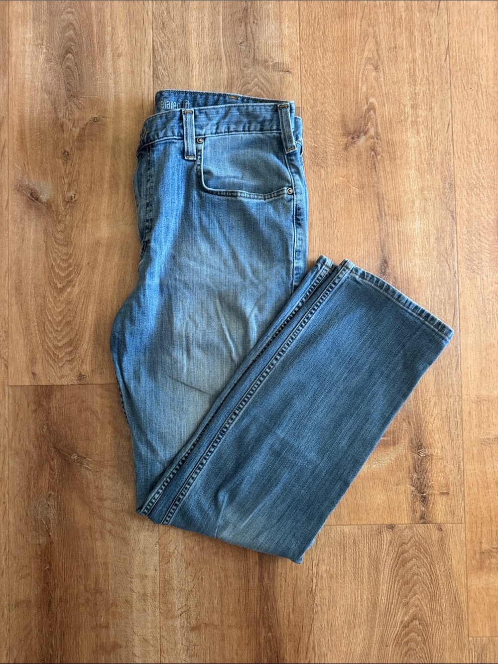 Carhartt Relaxed Fit Men's Blue Denim Jeans 36x32